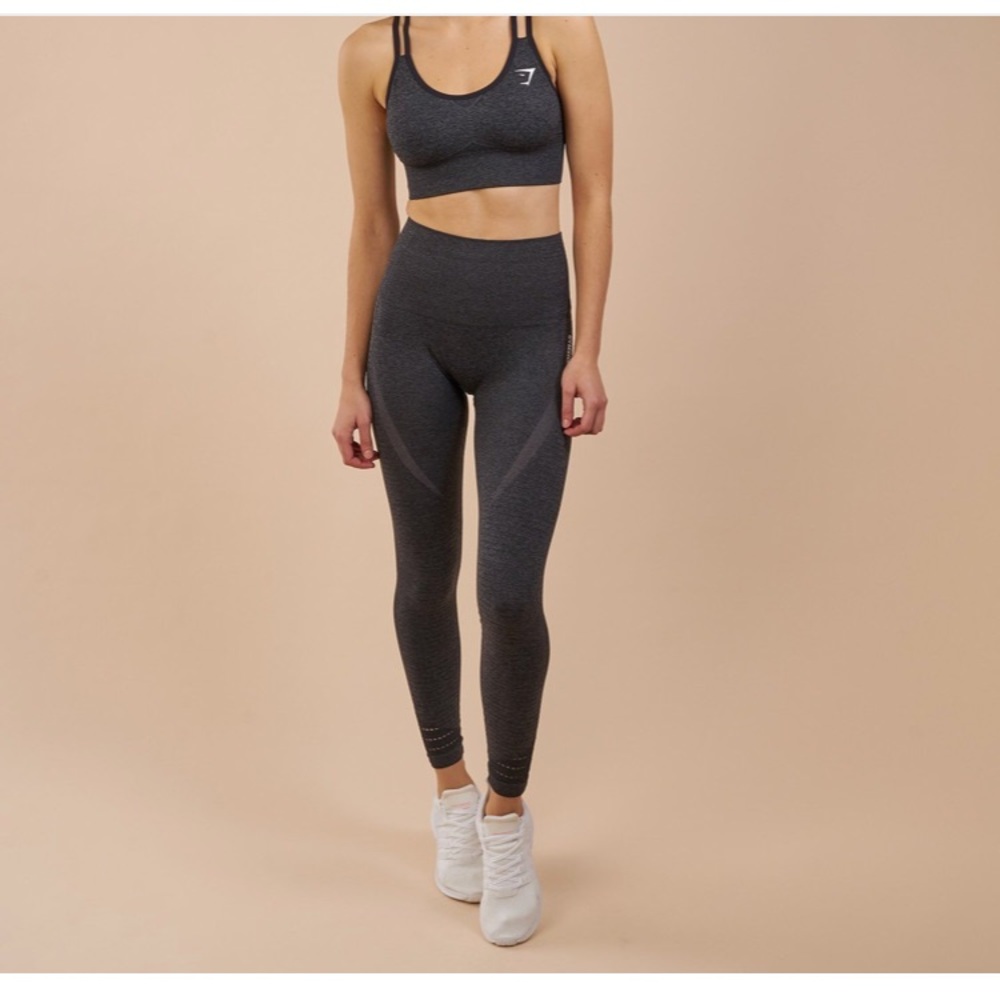 GymShark seamless gray leggings size S